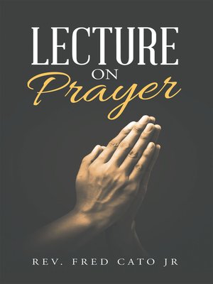 cover image of Lecture  on  Prayer